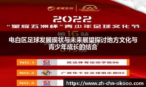 电白区足球发展现状与未来展望探讨地方文化与青少年成长的结合